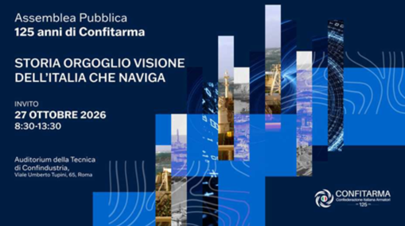 Assemblea Pubblica della Confederazione Italiana degli Armatori in occasione del 125° anniversario di costituzione